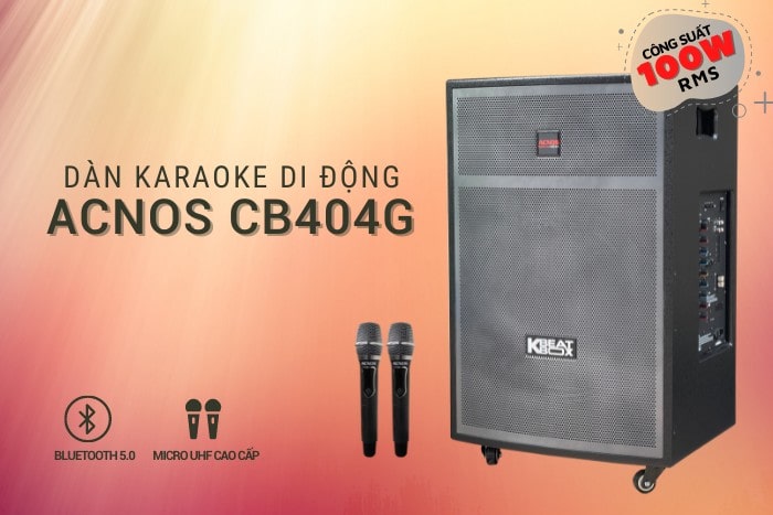 Loa karaoke Kbeabox CB404G