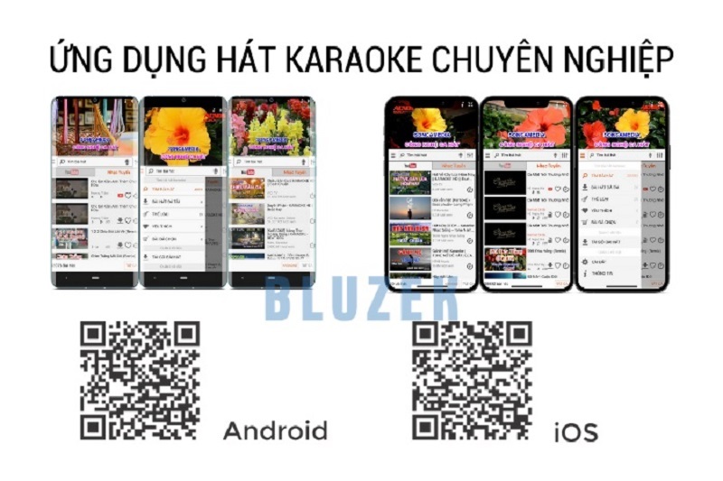 Loa Bluzek BZ68LG tương thích ứng dụng