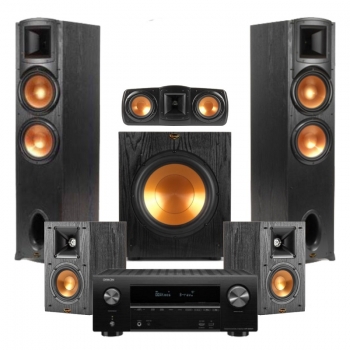 Dàn xem phim 5.1 Denon AVR-X2600H và Klipsch F-300