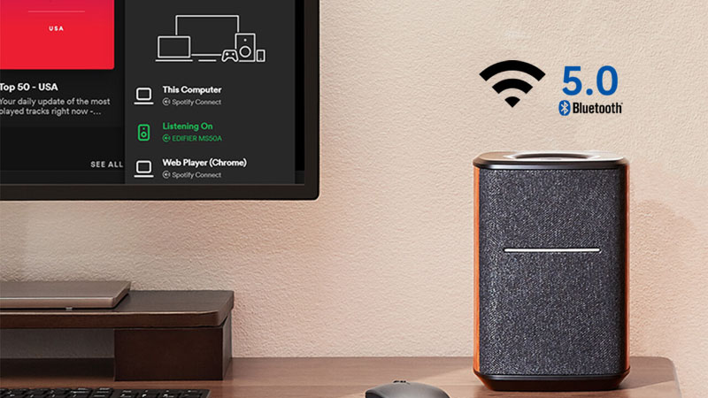 Loa Edifier MS50A kết nối bluetooth