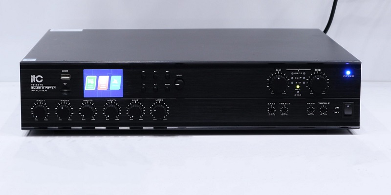 thiết kế của amply ITC TZ-2240