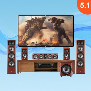 Dàn âm thanh xem phim 5.1 JBL, Denon LA317