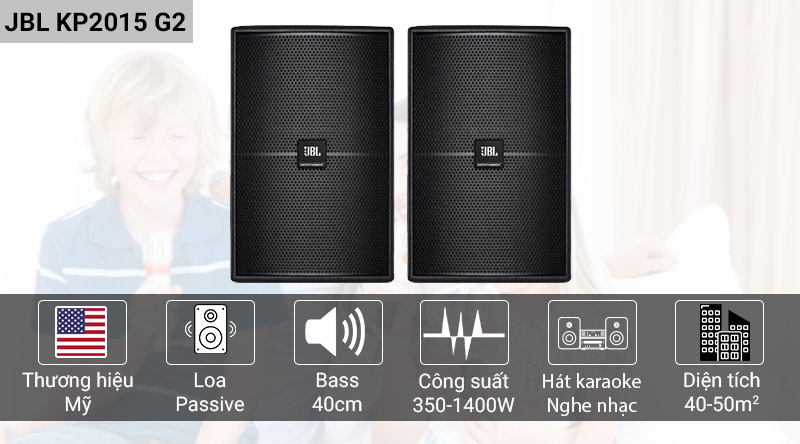 đặc điểm nổi bật của Loa JBL KP 2015G2