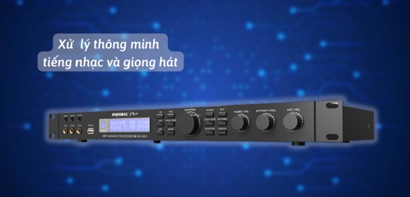 Vang số Paramax MX-220 xử lý âm thanh