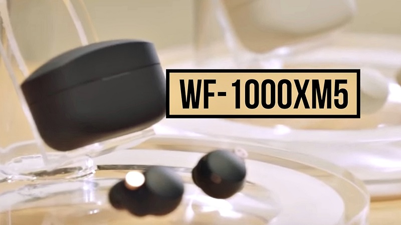 thiết kế của Tai nghe Sony WF-1000XM5