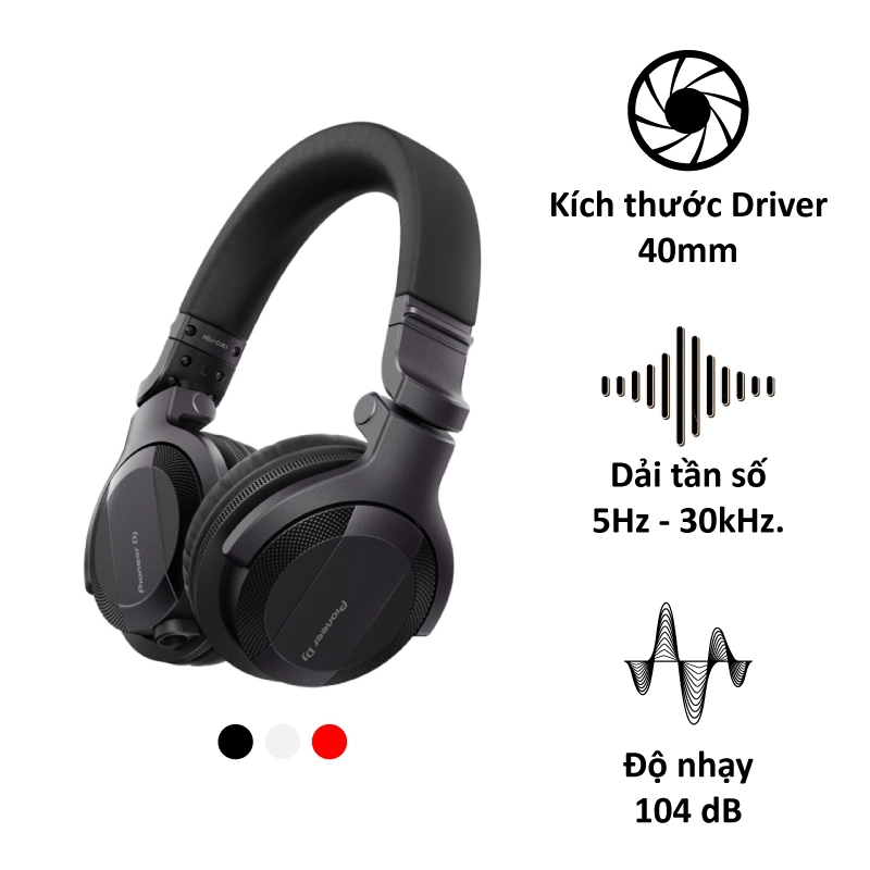 Tai nghe Pioneer DJ HDJ-CUE1-BT